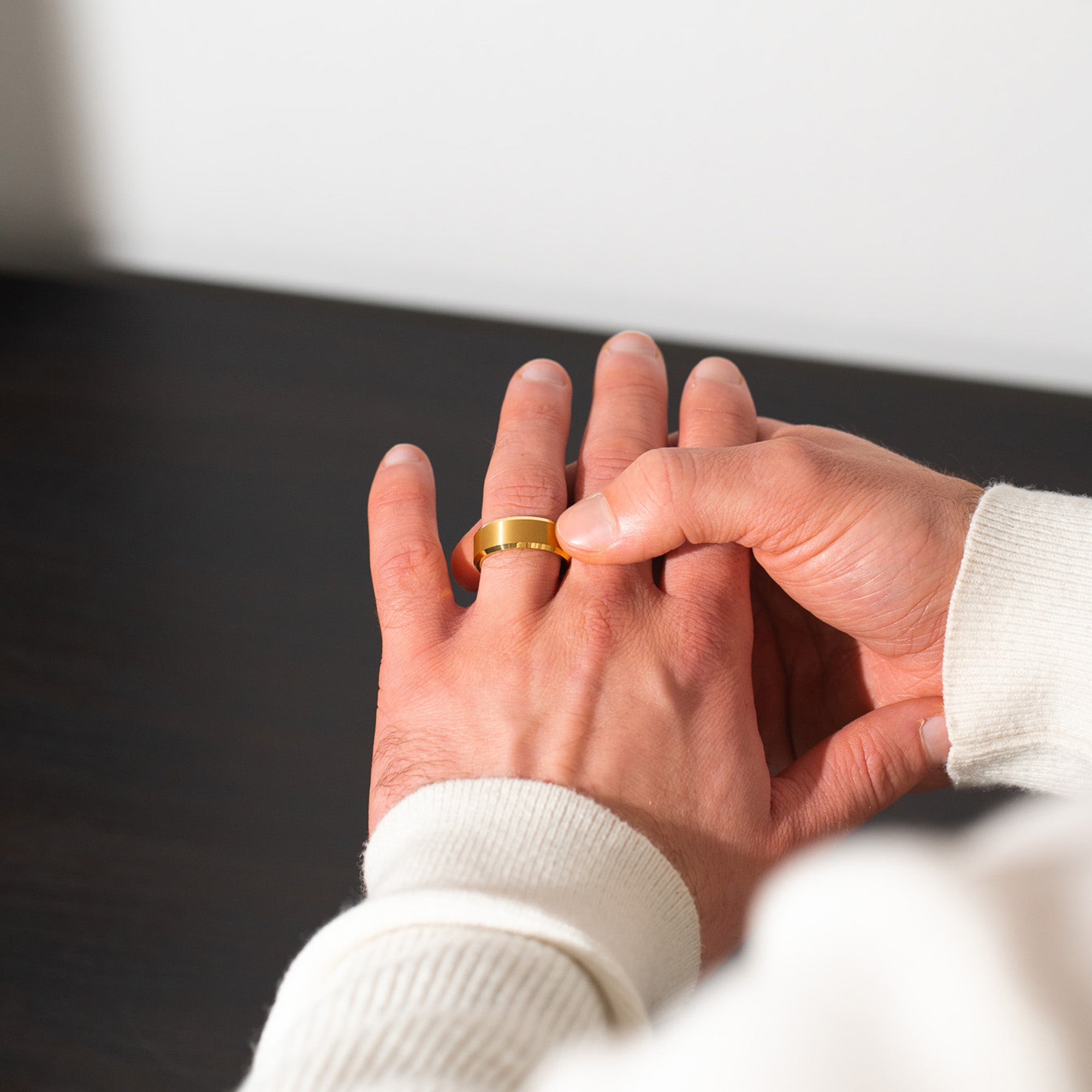 24K GOLD 8MM (BEVELLED)