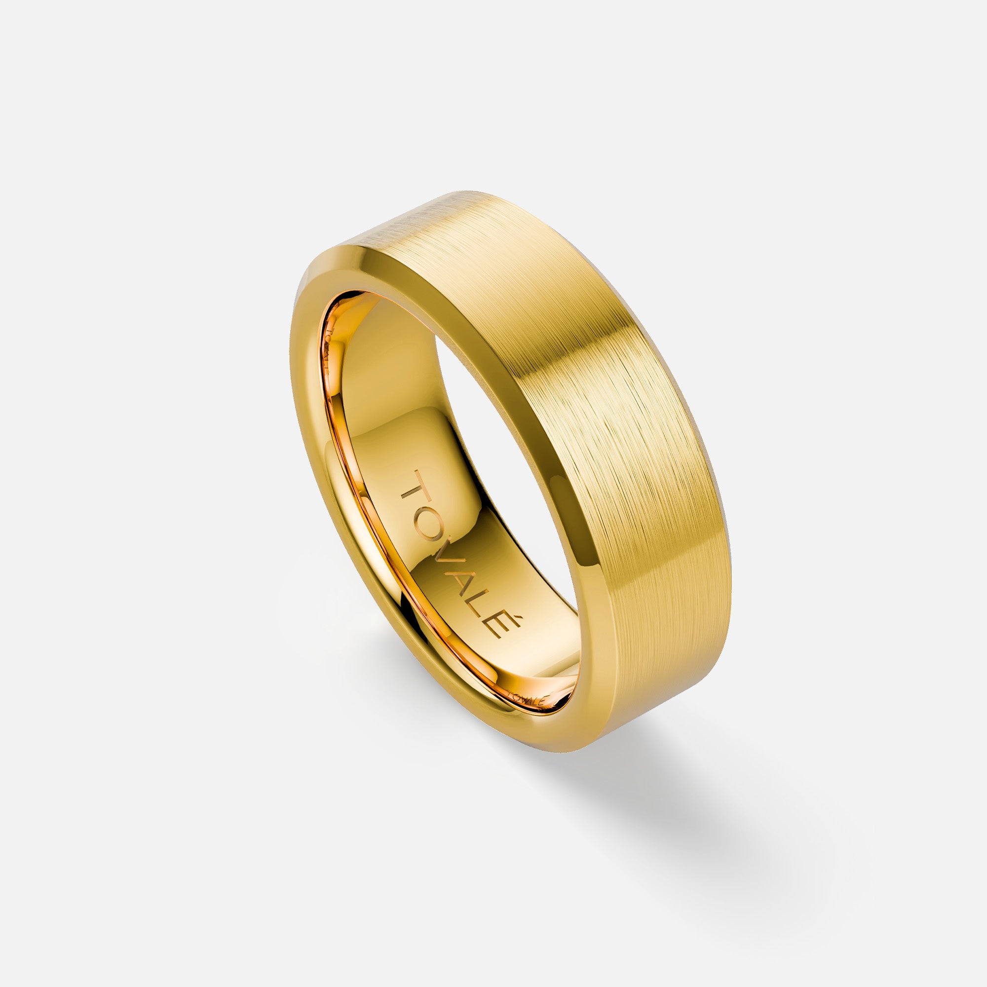 24K GOLD 8MM (BEVELLED)