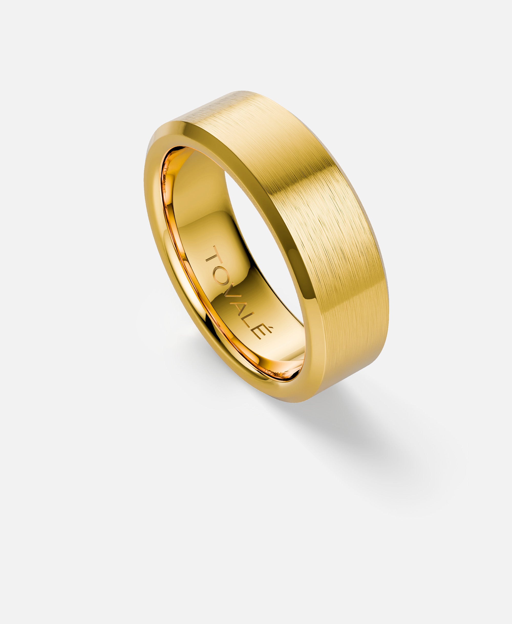 24K GOLD 8MM (BEVELLED)